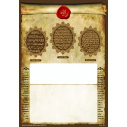 Standart imsakiye - 3 - Baskısız Standart imsakiye - 3 - Baskısız